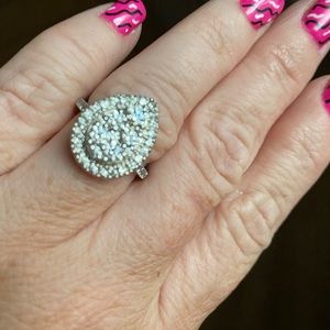 Swarovski zirconia ring size 7